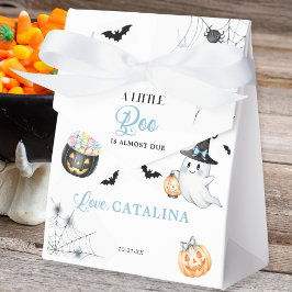 Caja Para Regalos Baby Shower fantasma Blue Halloween