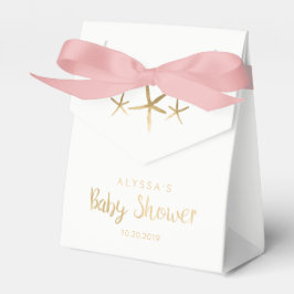 Caja Para Regalos Baby Shower Favor Box - Playa, Océano, Starfish