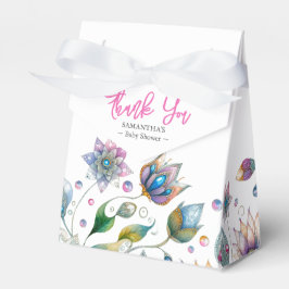 Caja Para Regalos Baby Shower Favor Boxes Watercolor Florals