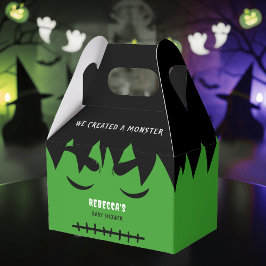 Caja Para Regalos Baby Shower Frankenstein Monster Halloween