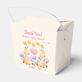 Caja Para Regalos Baby Shower gemelo | Cute Giraffe Baby Shower