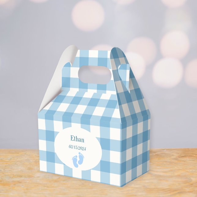 Caja Para Regalos Baby shower gifts - Blue square boxes (Subido por el creador)