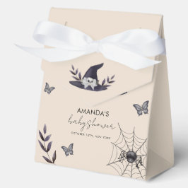 Caja Para Regalos Baby Shower, Gorra de la Bruja del Boho Neutral