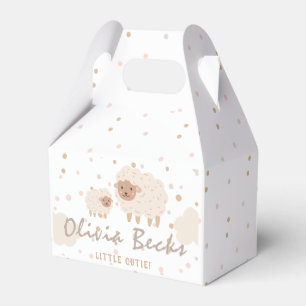 Caja Para Regalos Baby Shower ilustrativo Cream Pastel