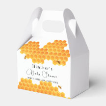 Baby Shower Minimal Honey Bumblebee Boy