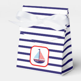 Caja Para Regalos Baby Shower Nautical Sailboat Gracias