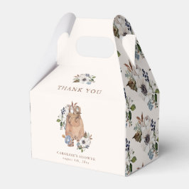 Caja Para Regalos Baby Shower Neutral Boho Nursery