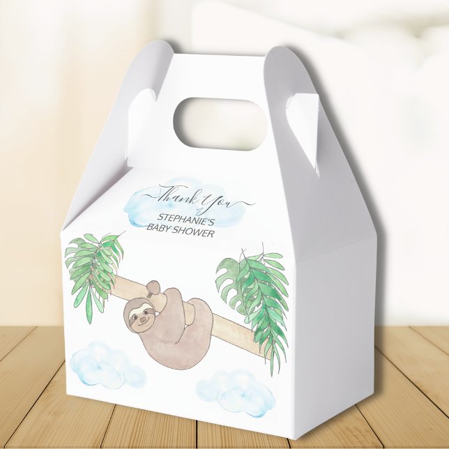 Caja Para Regalos Baby Shower Neutral de género (Subido por el creador)
