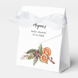 Caja Para Regalos Baby Shower neutral de género de los navidades