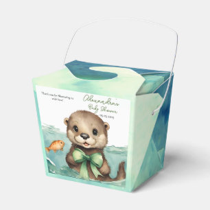 Caja Para Regalos Baby Shower neutro de género de Otter para bebés