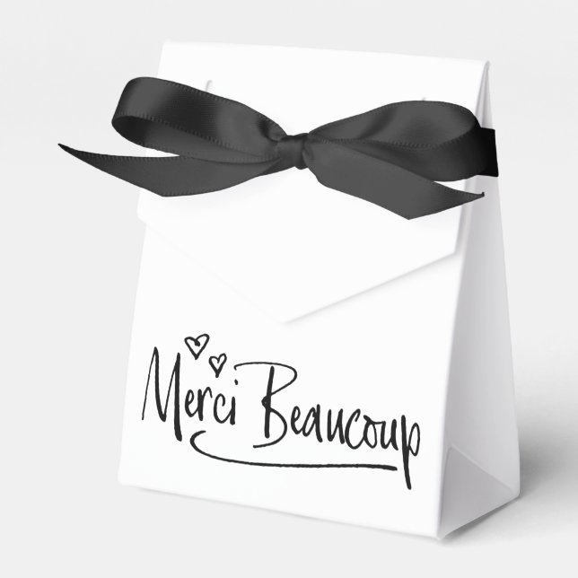 Caja Para Regalos Baby Shower Paris Doodle Sketch (Front Side)