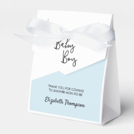Caja Para Regalos Baby Shower personalizado de Baby Boy blue