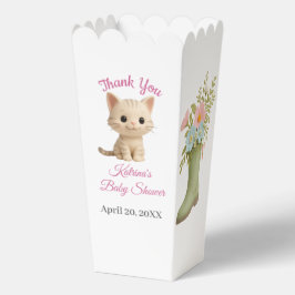 Caja Para Regalos Baby Shower Purr-fect Baby Girl Kitten