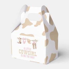 Caja Para Regalos Baby Shower Rodeo Western Cowgirl