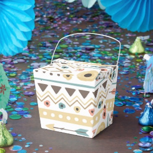 Caja Para Regalos Baby Shower Rústico Boho