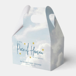 Caja Para Regalos Baby Shower sobre nubes celestiales