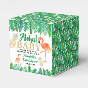 Caja Para Regalos Baby Shower Tropical Summer Beach Luau Boys