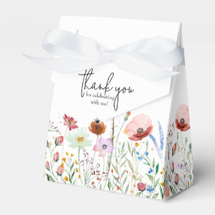 Caja Para Regalos Baby Shower Wildflowers