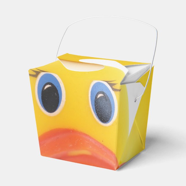 Caja Para Regalos Baby Shower Yellow Rubber Ducks (Front Side)