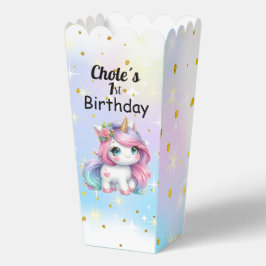 Caja Para Regalos Baby Unicorn Popcorn Boxes