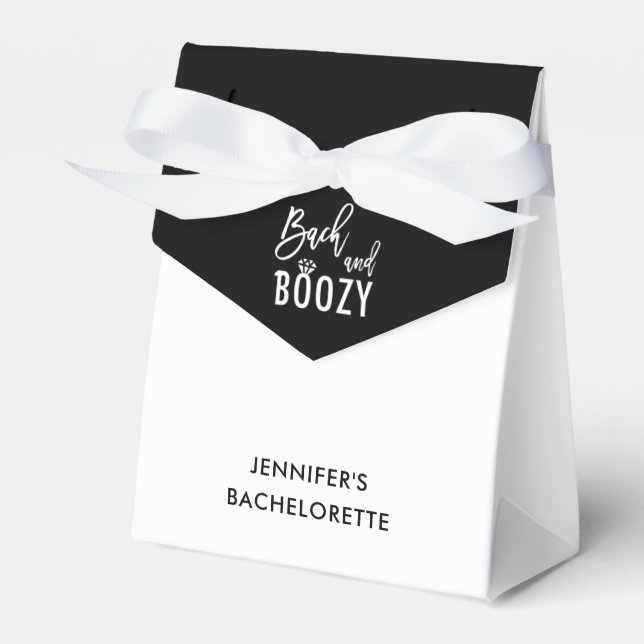 Caja Para Regalos Bach y Boozy Bachelorette Bridal (Front Side)