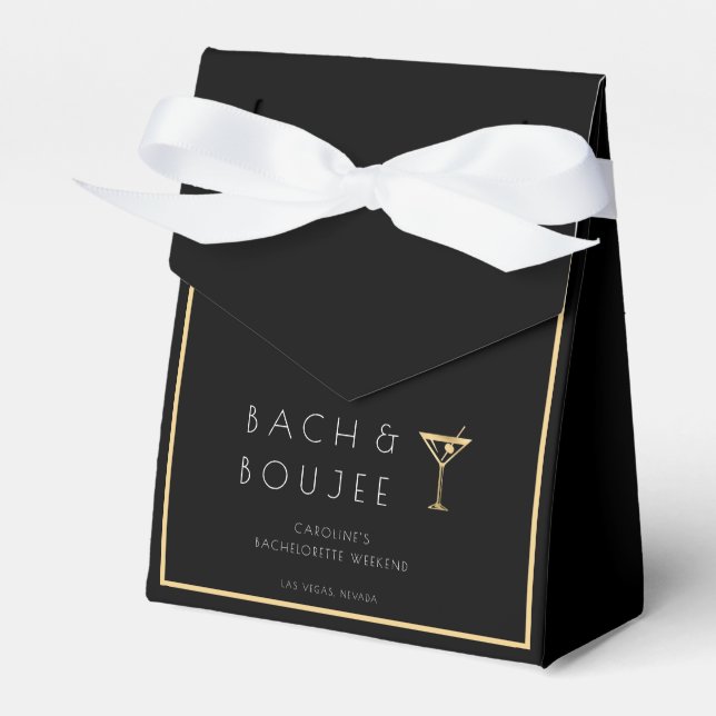 Caja Para Regalos Bach y Boujee Bachelorette Party (Front Side)