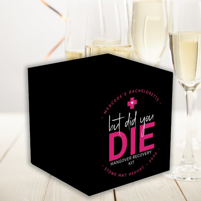 Caja Para Regalos Bachelorette Personalizada Pero Moriste La Hombra (Subido por el creador)