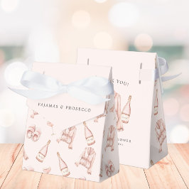 Caja Para Regalos Bachillerato de Pajamas y Prosecco
