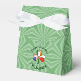 Caja Para Regalos Bahréin Irlanda Estados Unidos: Bandera de Shamroc