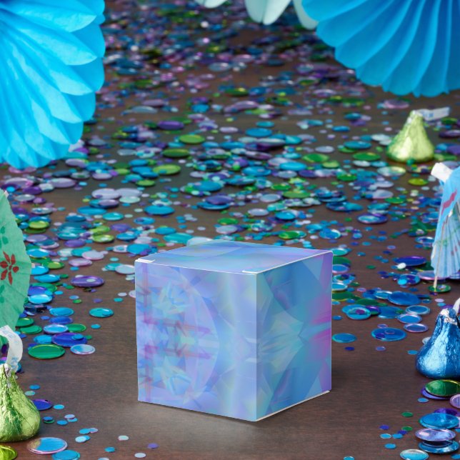 Caja Para Regalos Bailarín Azul (Fiesta)