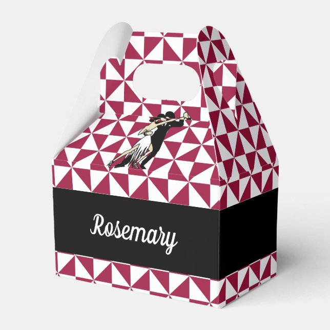 Caja Para Regalos Bailarinas de tango (Front Side)