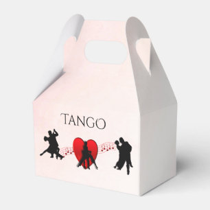 Caja Para Regalos Bailarinas de tango