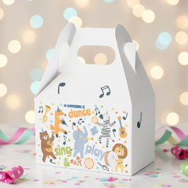 Caja Para Regalos Baile, canta y juega cumpleaños de niños
