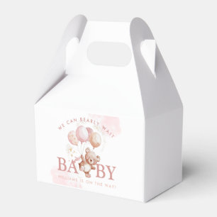 Caja Para Regalos BAILEY Bearly Wait Teddy Bear Baby Shower