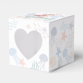 Caja Para Regalos Bajo el Día de la Sirena de Mar