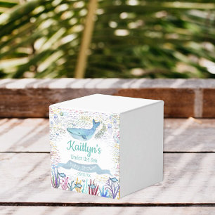 Caja Para Regalos Bajo el mar Baby Shower Temático Oceánico