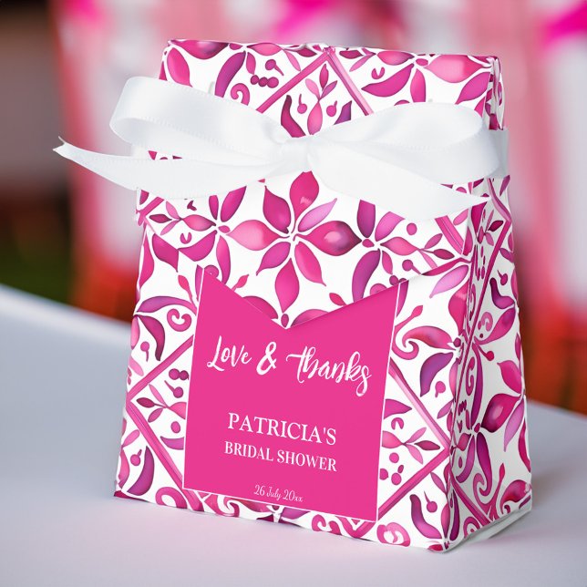 Caja Para Regalos Baldosas de talavera española negrita ducha de nov (Subido por el creador)