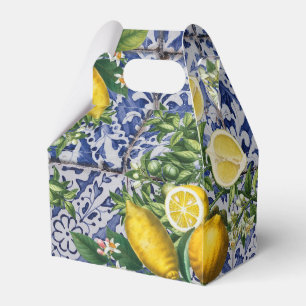 Caja Para Regalos Baldosas portuguesas mediterráneas de verano