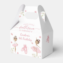 Caja Para Regalos Ballerina Ballet Birthday Favor Box