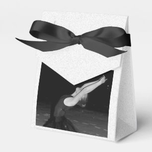 Caja Para Regalos Ballerina en la Nieve -