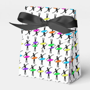 Caja Para Regalos Ballerina Neon Ballet bailarinas Fiesta de cumplea
