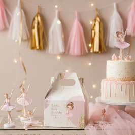 Caja Para Regalos  Ballerina Tutu Ballet Dancer Girl 5th Birthday