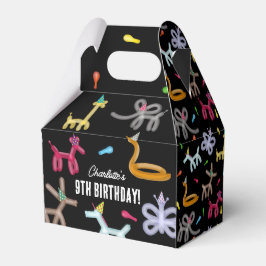 Caja Para Regalos Balloon Animals Kids Birthday Party Theme