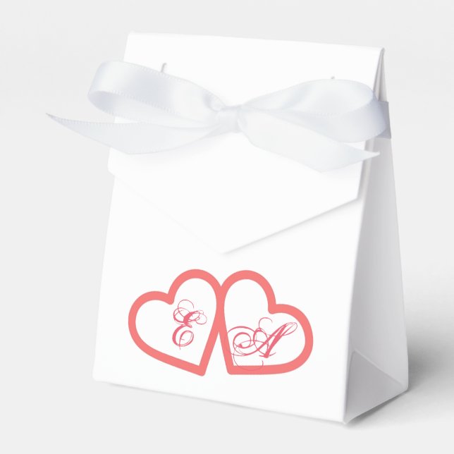 Caja Para Regalos Ballotin corazón personalizable (Front Side)
