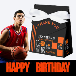 Caja Para Regalos Baloncestistas, Jugador de Baloncesto Cumpleaños