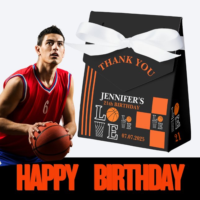 Caja Para Regalos Baloncestistas, Jugador de Baloncesto Cumpleaños (Subido por el creador)