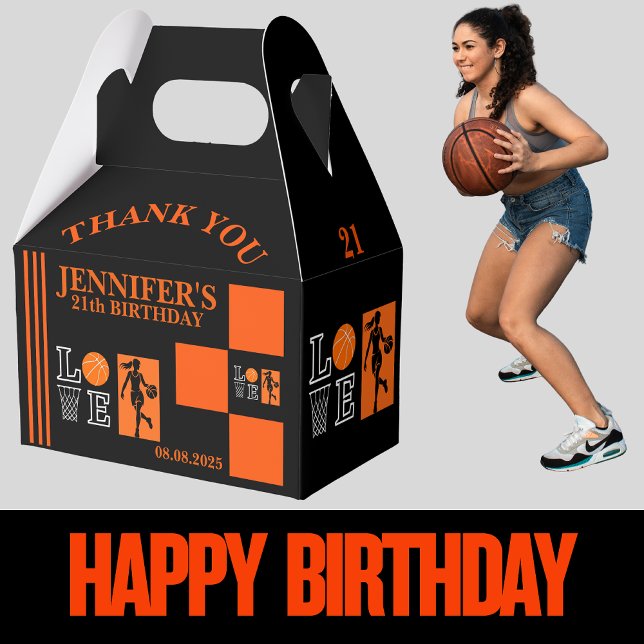 Caja Para Regalos Baloncestistas, Jugador de Baloncesto Cumpleaños (Subido por el creador)