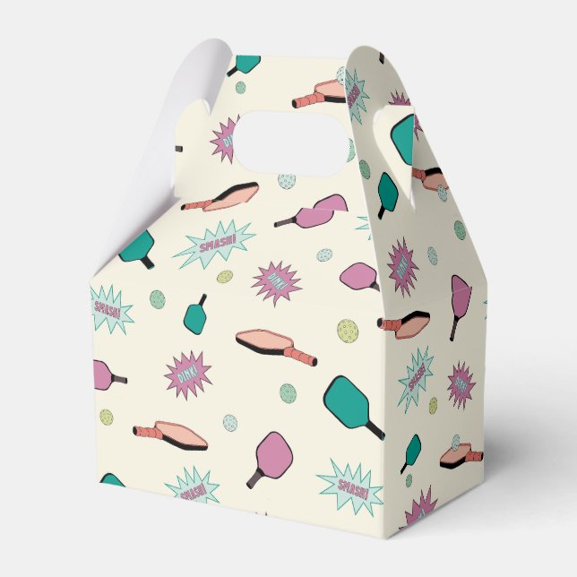 Caja Para Regalos ¡Baloncesto! Patrón divertido y colorido (Front Side)