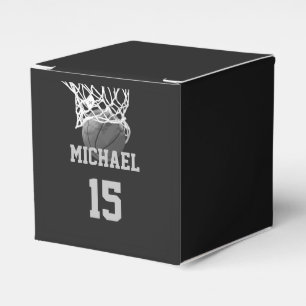 Caja Para Regalos Baloncesto Su Nombre