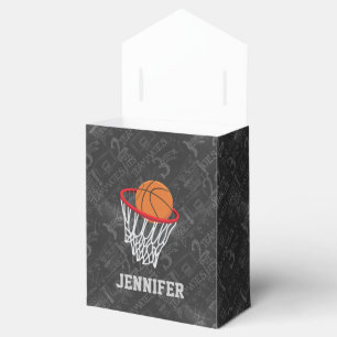 Caja Para Regalos Baloncesto y gancho de tablero personalizado